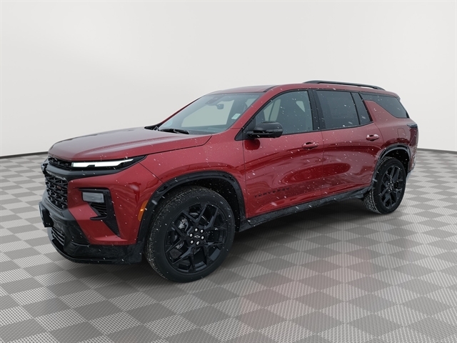Radiant Red Tintcoat 2025 Chevrolet Traverse RS AWD SUV / Crossover Four-Wheel Drive Automatic