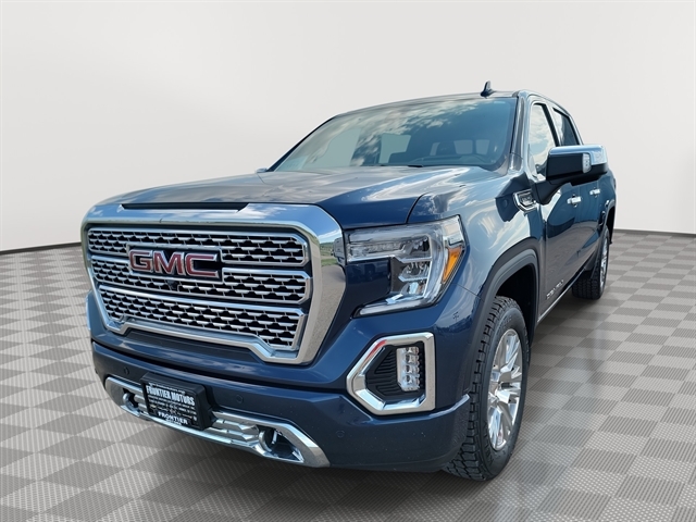 Blue 2020 GMC Sierra 1500 Pickup Truck Four-Wheel Drive Automatic
