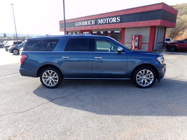 Blue Metallic 2018 Ford Expedition MAX Platinum 4WD SUV / Crossover Four-Wheel Drive Automatic