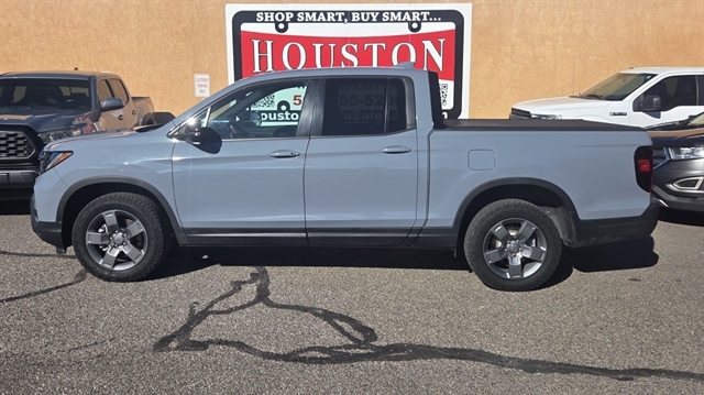 Gray 2025 Honda Ridgeline Pickup Truck All-Wheel Drive Automatic