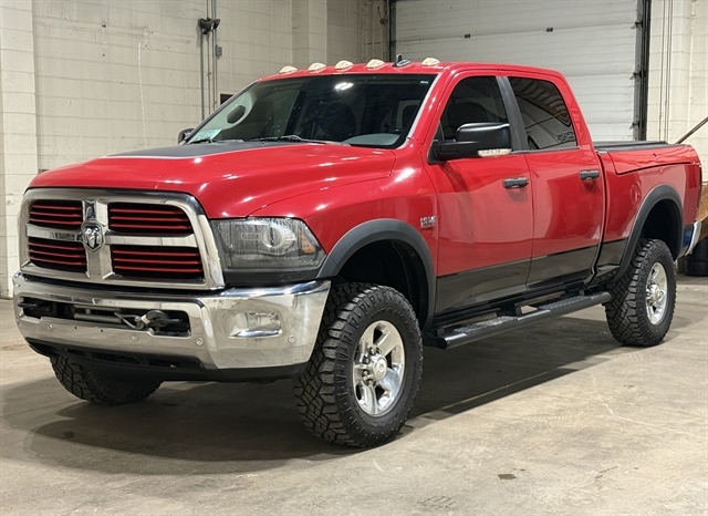 Flame Red Clearcoat 2016 RAM 2500 Pickup Truck Four-Wheel Drive Automatic