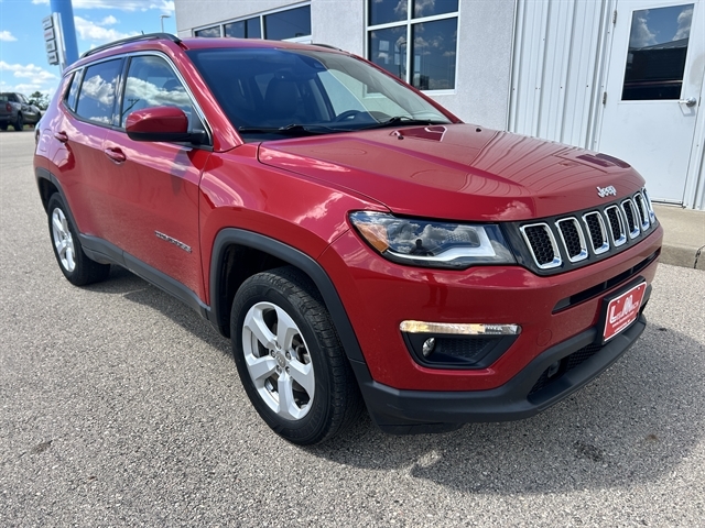 Red 2018 Jeep Compass SUV / Crossover Four-Wheel Drive 