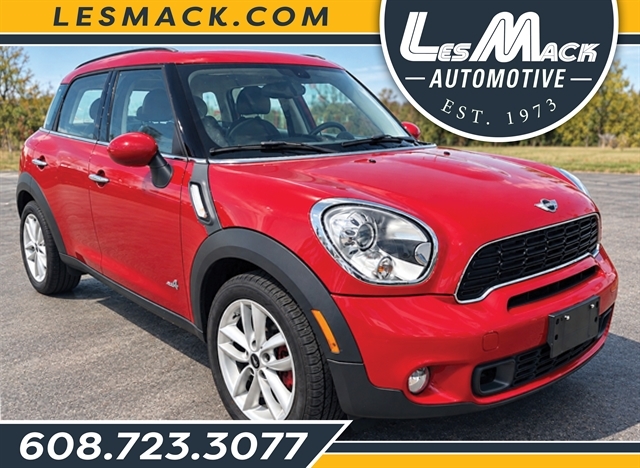 Red 2013 MINI Countryman SUV / Crossover All-Wheel Drive Automatic
