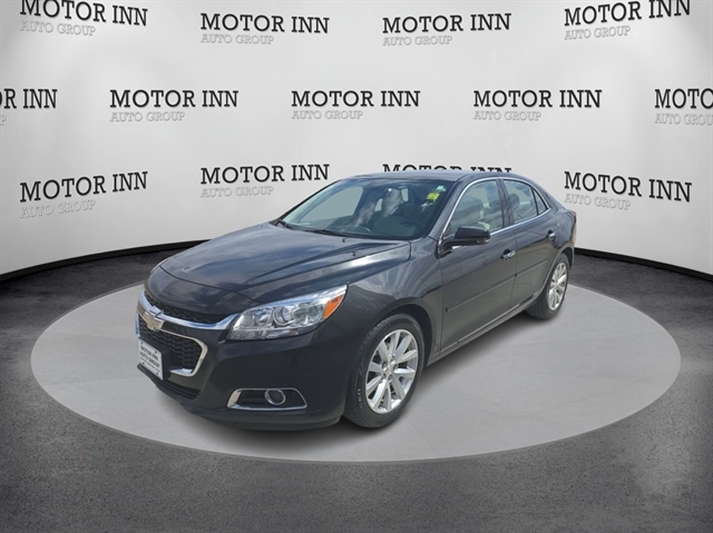 Gray 2015 Chevrolet Malibu LTZ 1LZ FWD Sedan Front-Wheel Drive Automatic