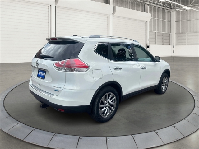 Moonlight White 2014 Nissan Rogue SUV / Crossover All-Wheel Drive Continuously Variable Transmission