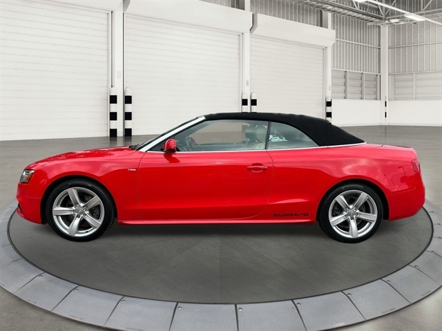 Misano Red Pearl Effect/Black Roof 2016 Audi A5 Convertible All-Wheel Drive Automatic