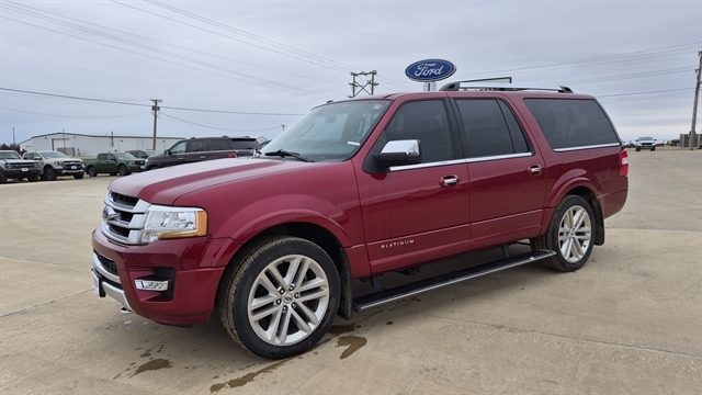 Ruby Red 2015 Ford Expedition EL Platinum 4WD SUV / Crossover Four-Wheel Drive Automatic