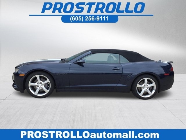 Blue Velvet Metallic 2015 Chevrolet Camaro Convertible Rear-Wheel Drive Automatic