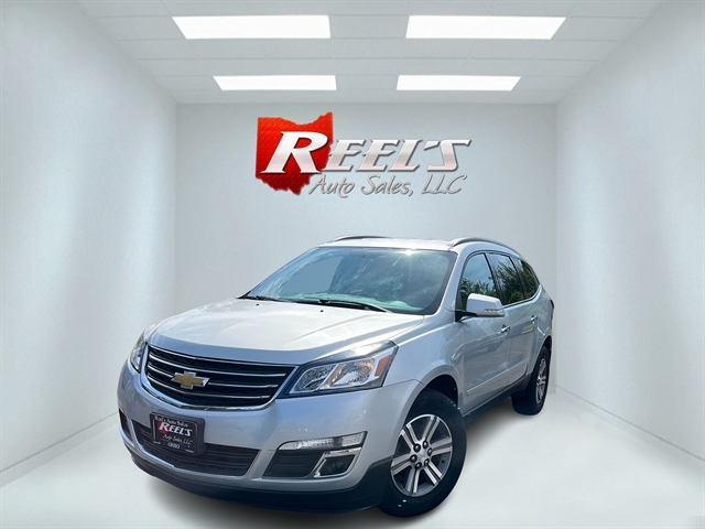 Silver Ice Metallic 2017 Chevrolet Traverse 1LT AWD SUV / Crossover All-Wheel Drive 6-Speed Automatic