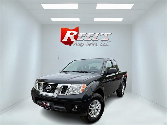 Super Black 2014 Nissan Frontier SV V6 King Cab 4WD Pickup Truck Four-Wheel Drive 5-Speed Automatic