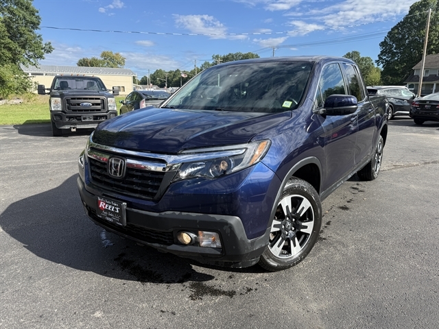 Black (Obsidian Blue Pearl) 2020 Honda Ridgeline Pickup Truck All-Wheel Drive 9-Speed Automatic