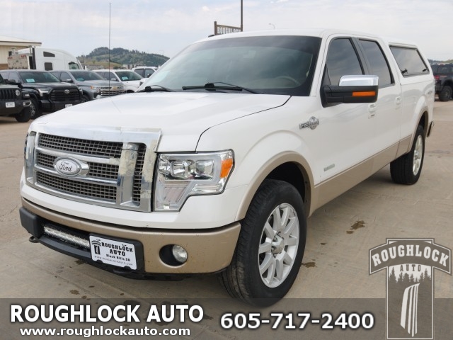 White Platinum Metallic Tri-Coat 2011 Ford F-150 Pickup Truck Four-Wheel Drive Automatic