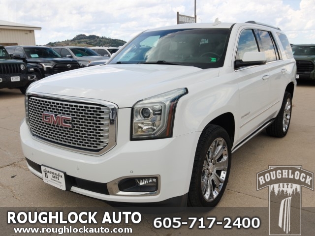 Summit White 2015 GMC Yukon SUV / Crossover Four-Wheel Drive Automatic