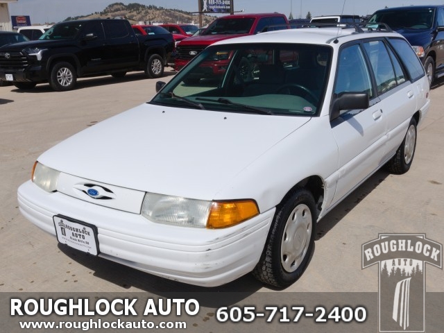 White 1995 Ford Escort 4 Dr LX Wagon Wagon Front-Wheel Drive Automatic
