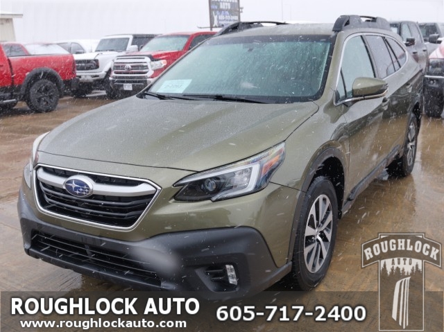 Autumn Green Metallic 2020 Subaru Outback Premium AWD SUV / Crossover All-Wheel Drive Continuously Variable Transmission
