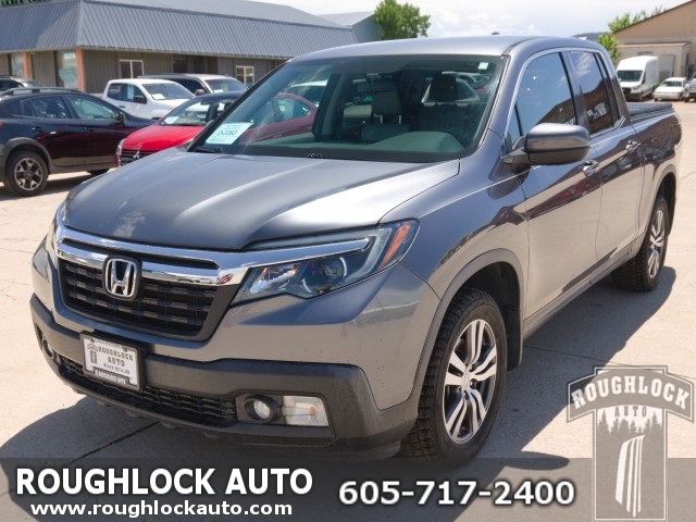 Gray (Modern Steel Metallic) 2017 Honda Ridgeline RTS AWD Pickup Truck All-Wheel Drive Automatic