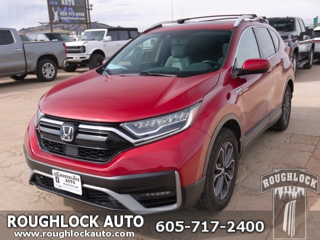 Radiant Red Metallic 2020 Honda CR-V Hybrid EX-L AWD SUV / Crossover All-Wheel Drive Continuously Variable Transmission