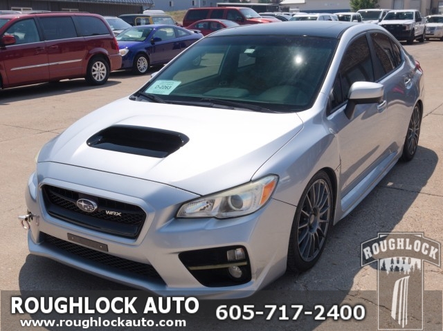 Ice Silver Metallic 2015 Subaru WRX Sedan All-Wheel Drive Manual