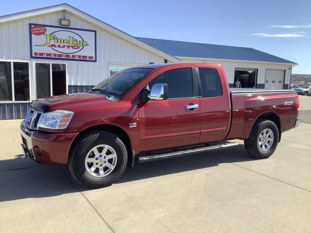 2004 NISSAN TITAN SE QUAD CAB 4X4 V8-AUTO CLEAN TRUCK!!!!!